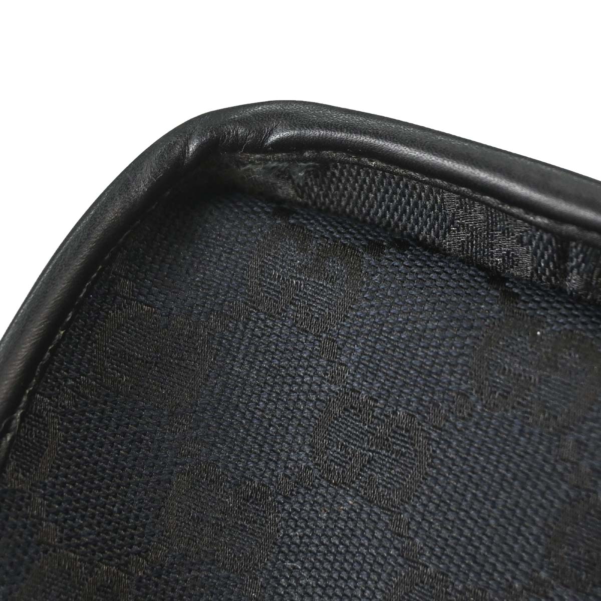 Gucci Black GG Canvas Jackie Handbag