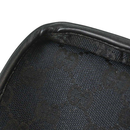 Gucci Black GG Canvas Jackie Handbag