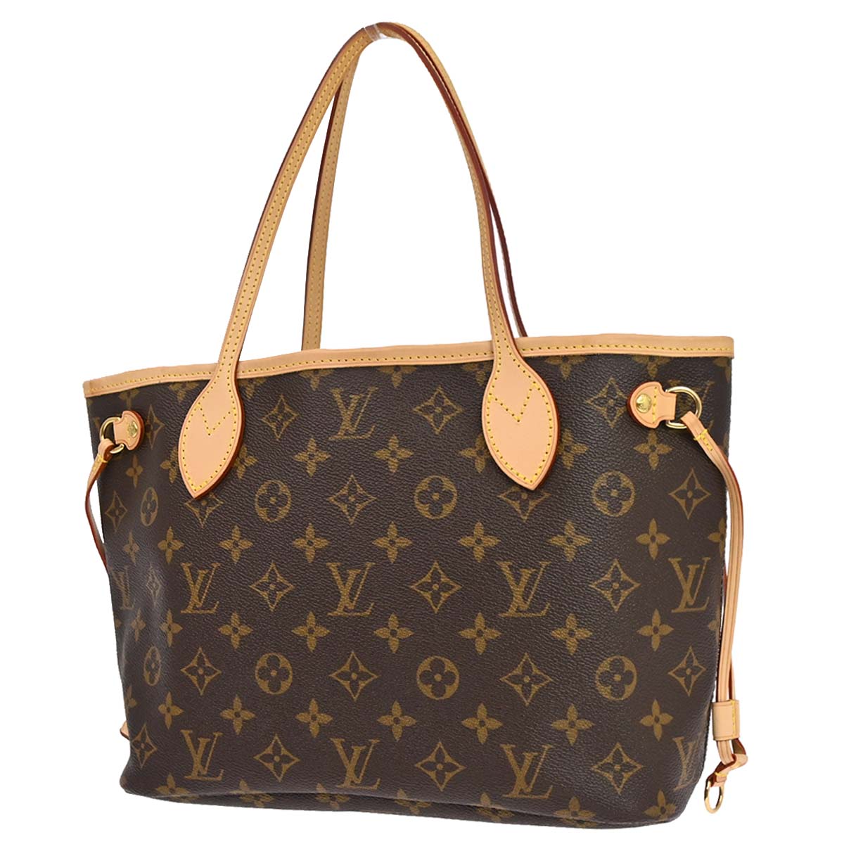 Louis Vuitton Monogram Neverfull PM Tote Handbag M40155