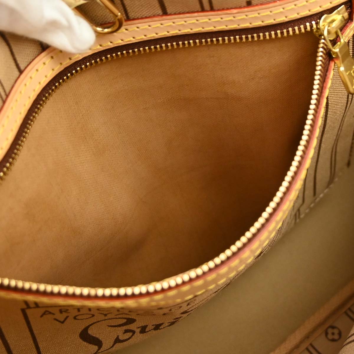 Louis Vuitton Monogram Neverfull PM Tote Handbag M40155