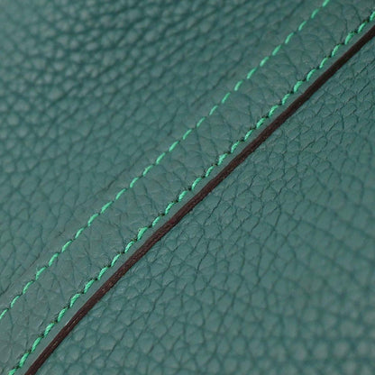 Hermes Malachite Taurillon Clemence Picotin Lock 18 PM Handbag