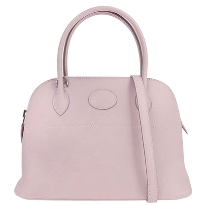 Hermes Rose Dragee Swift Bolide 27 2way Shoulder Handbag