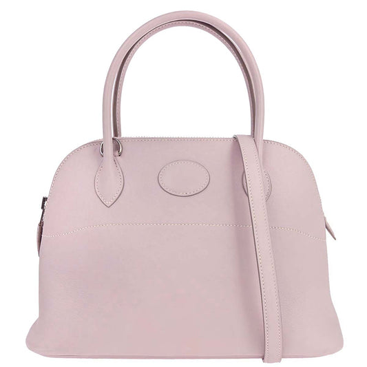 Hermes Rose Dragee Swift Bolide 27 2way Shoulder Handbag