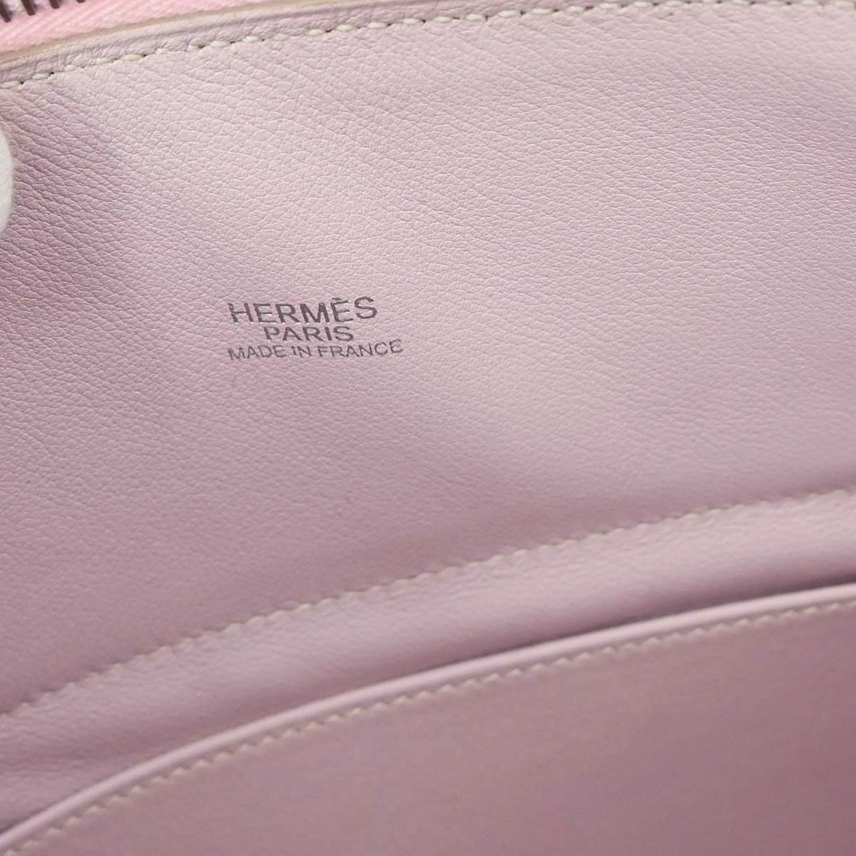 Hermes Rose Dragee Swift Bolide 27 2way Shoulder Handbag