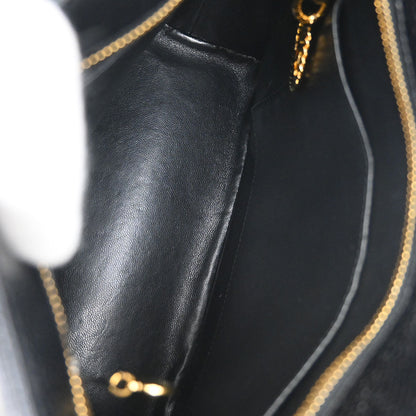 Chanel Black Caviar Skin Medallion Tote Handbag