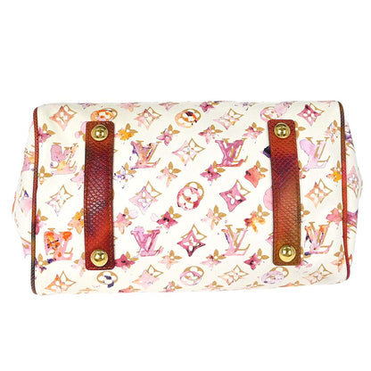 Louis Vuitton * White Monogram Watercolor Speedy M95729