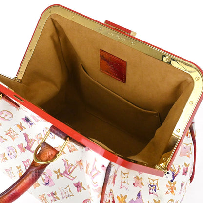 Louis Vuitton * White Monogram Watercolor Speedy M95729
