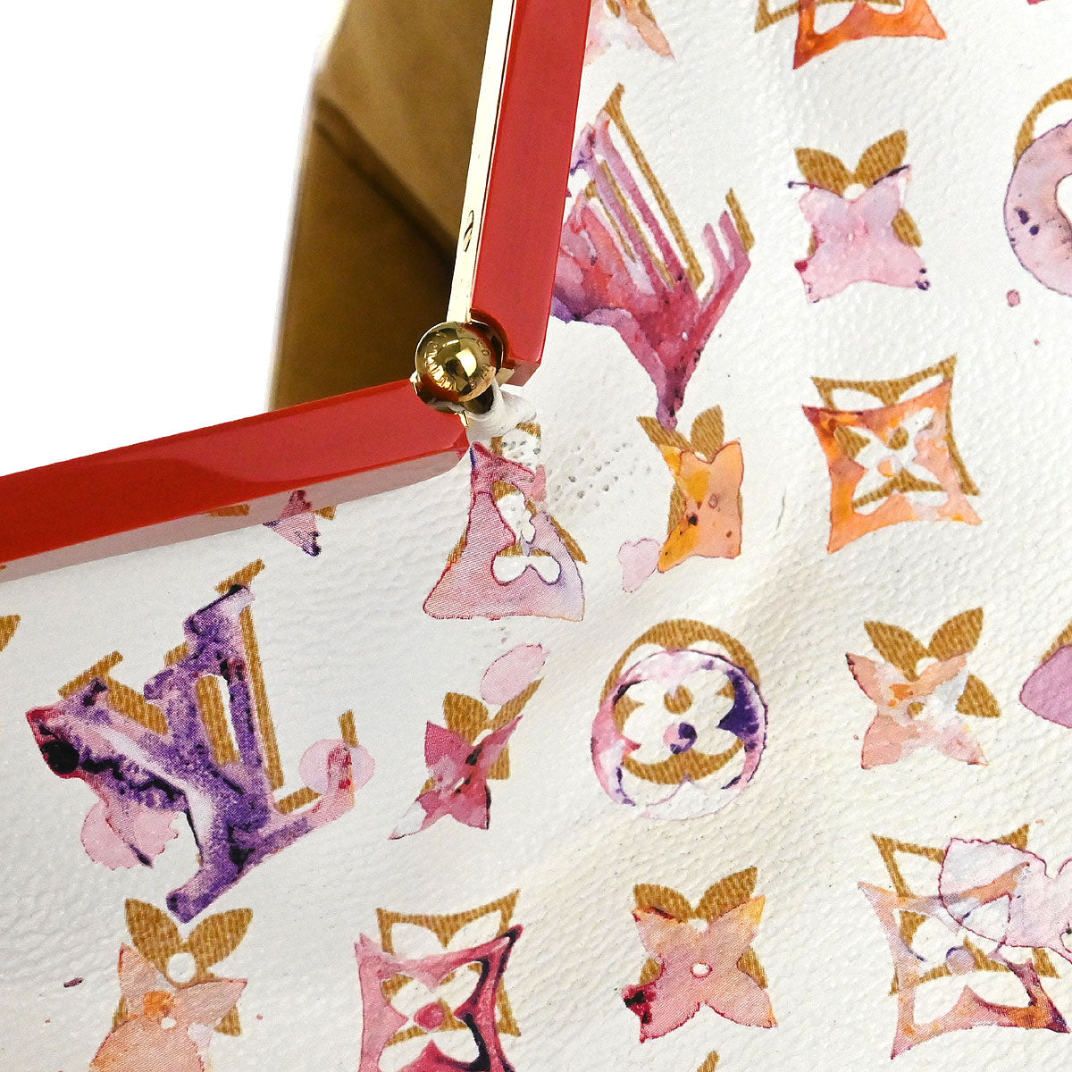 Louis Vuitton * White Monogram Watercolor Speedy M95729