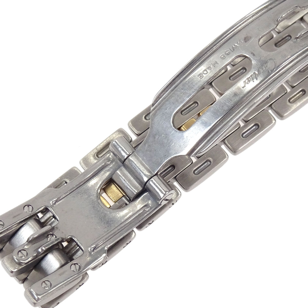 Cartier Panthere SM 22mm 1-Row Ref.166921 Quartz Watch 18KYG SS