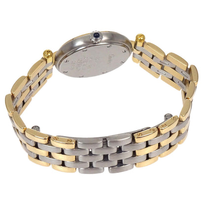 Cartier Panthere Vendome SM 3-Row 22mm Ref.1057920 Quartz Watch 18KYG SS