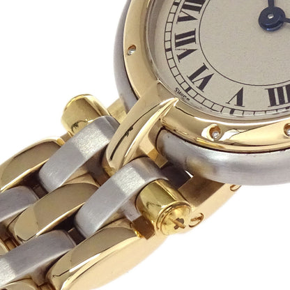 Cartier Panthere Vendome SM 3-Row 22mm Ref.1057920 Quartz Watch 18KYG SS