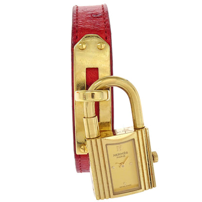Hermes * Ostrich Kelly Watch Quartz Watch