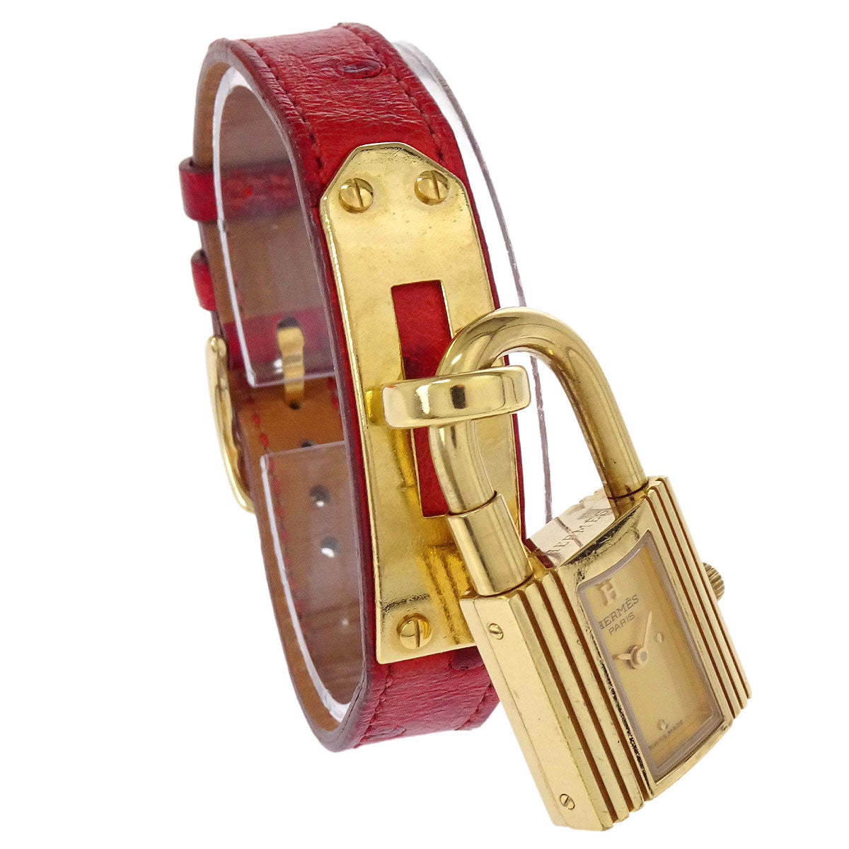 Hermes * Ostrich Kelly Watch Quartz Watch