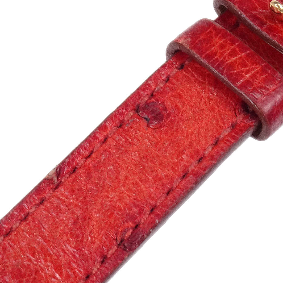 Hermes * Ostrich Kelly Watch Quartz Watch
