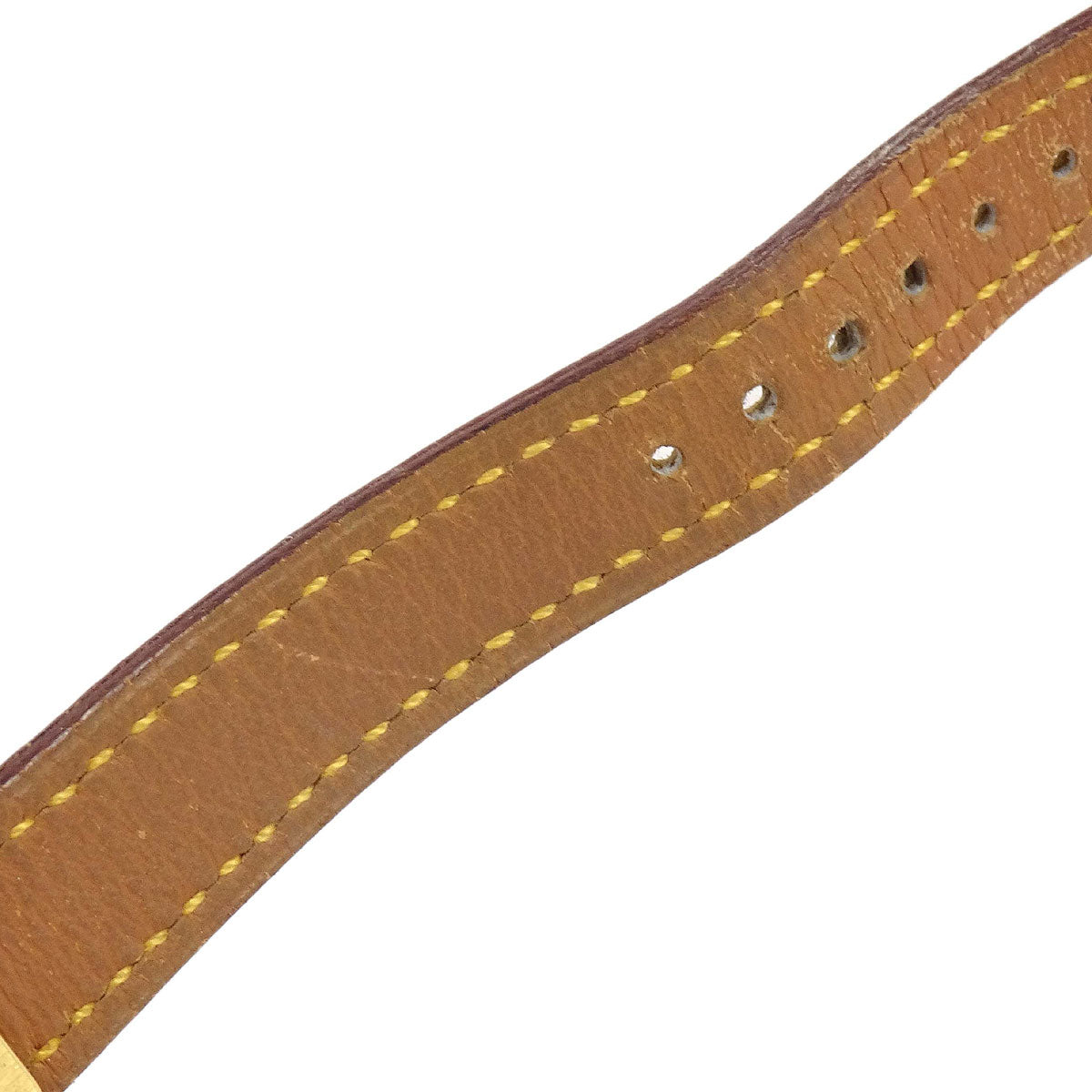 Hermes Kelly Watch Quartz Watch Yellow Courchevel