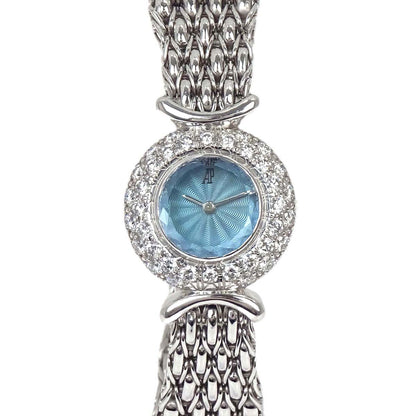 Audemars Piguet Ice Blue Quartz Watch 20mm 18KWG Diamond