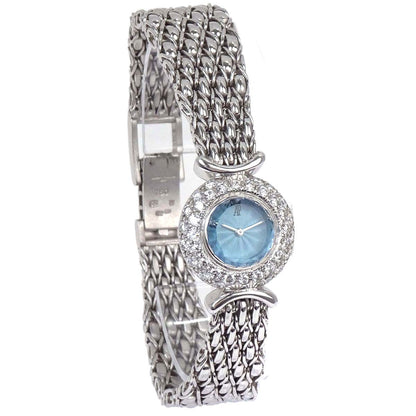 Audemars Piguet Ice Blue Quartz Watch 20mm 18KWG Diamond