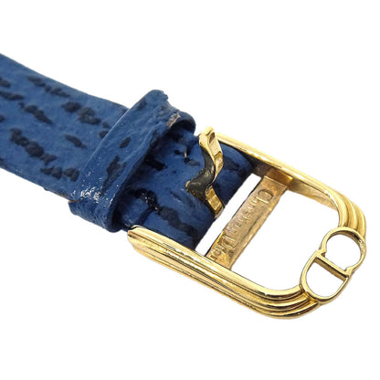 Christian Dior 46153 Bagheera Quartz Wristwatch Watch Gold Plated