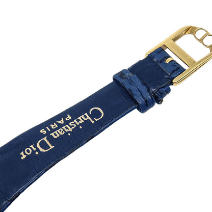 Christian Dior 46153 Bagheera Quartz Wristwatch Watch Gold Plated