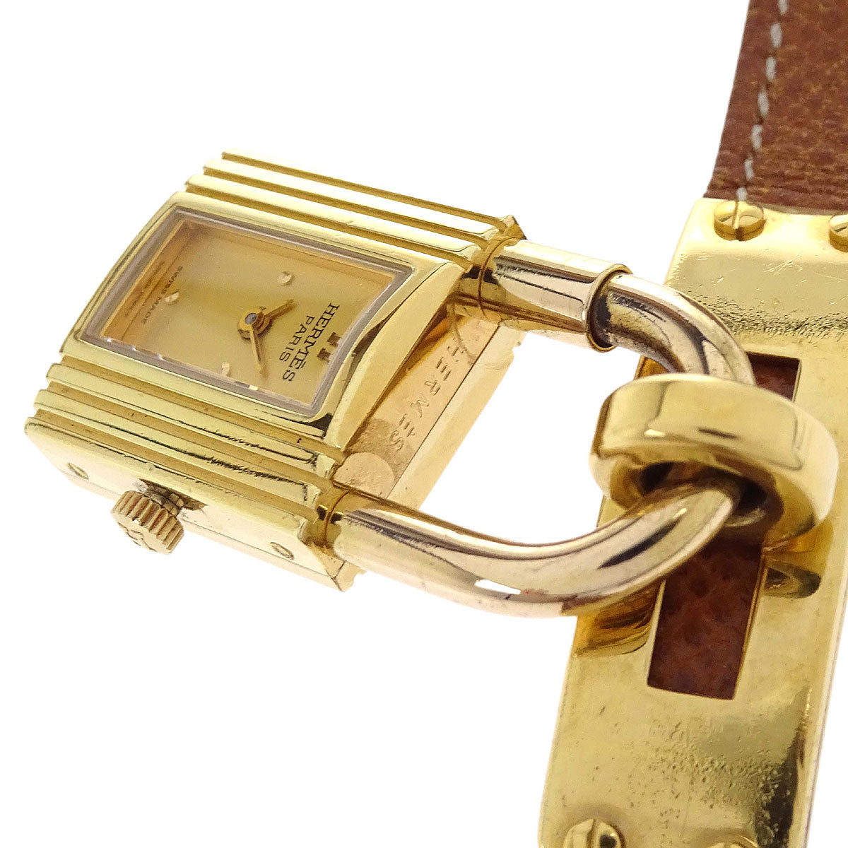 Hermes Kelly Watch Quartz Watch Gold