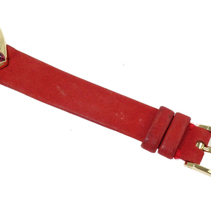 Piaget Hijab YG Ruby Ref.20603 24mm Quartz Watch 18KYG Suede