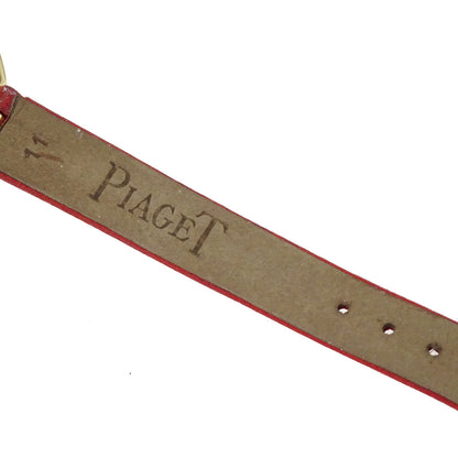 Piaget Hijab YG Ruby Ref.20603 24mm Quartz Watch 18KYG Suede