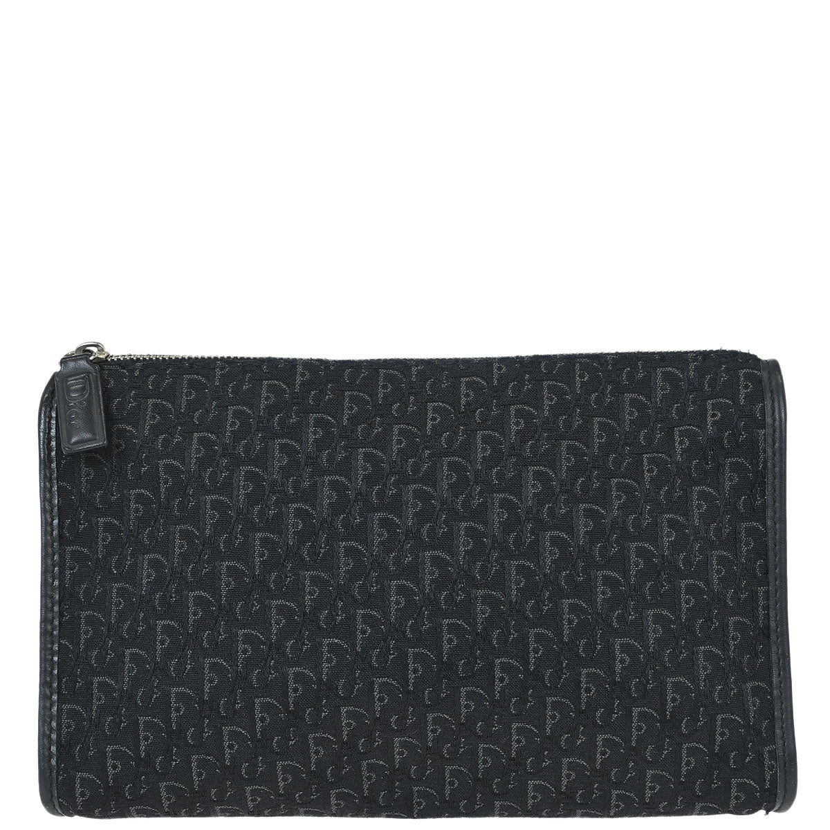 Christian Dior Black Trotter Cosmetic Pouch Bag