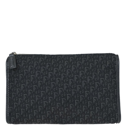 Christian Dior Black Trotter Cosmetic Pouch Bag