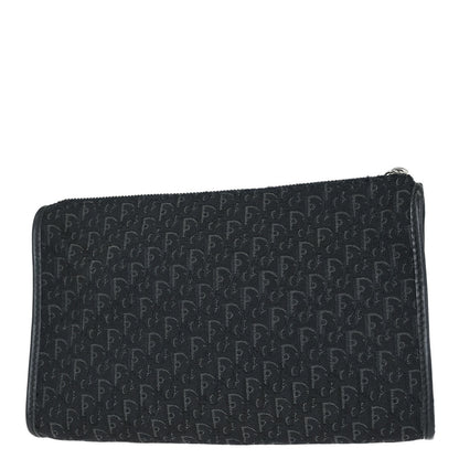 Christian Dior Black Trotter Cosmetic Pouch Bag