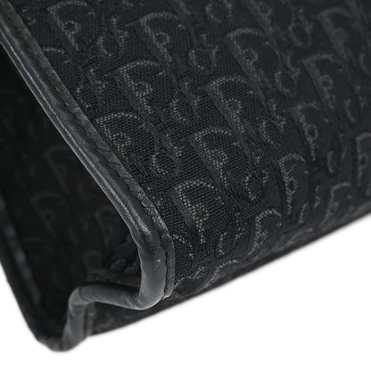Christian Dior Black Trotter Cosmetic Pouch Bag