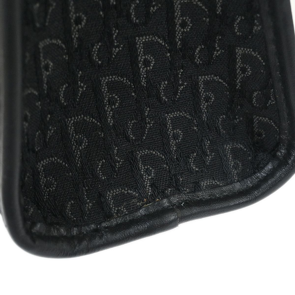 Christian Dior Black Trotter Cosmetic Pouch Bag