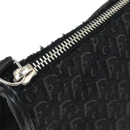 Christian Dior Black Trotter Cosmetic Pouch Bag