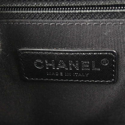 Boy Chanel 2017 Black Lambskin Medium Shoulder Bag
