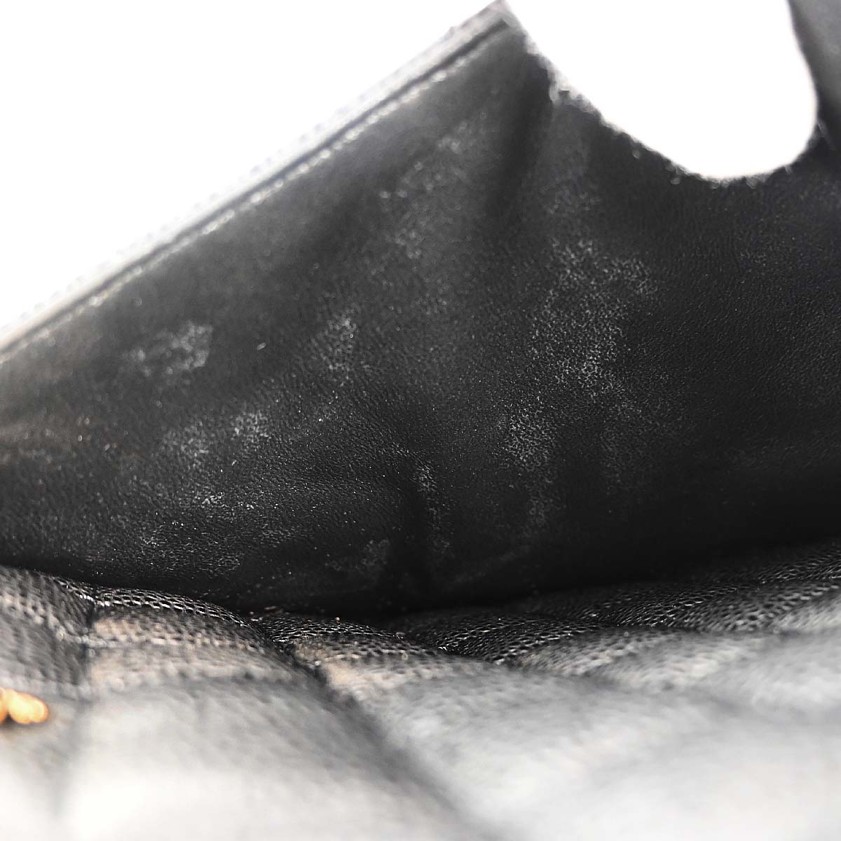 Chanel Black Caviar Skin Grand Shopping Tote GST Chain Handbag