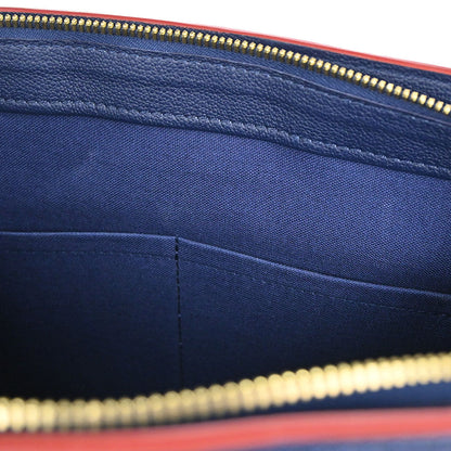 Louis Vuitton Indigo Epi Vaneau MM Tote 2way Shoulder Handbag M51239