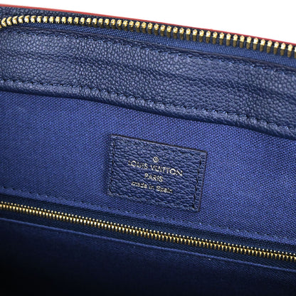 Louis Vuitton Indigo Epi Vaneau MM Tote 2way Shoulder Handbag M51239