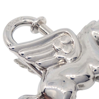 Hermes 1993 Le Cheval Pegasus Cadena Silver Small Good