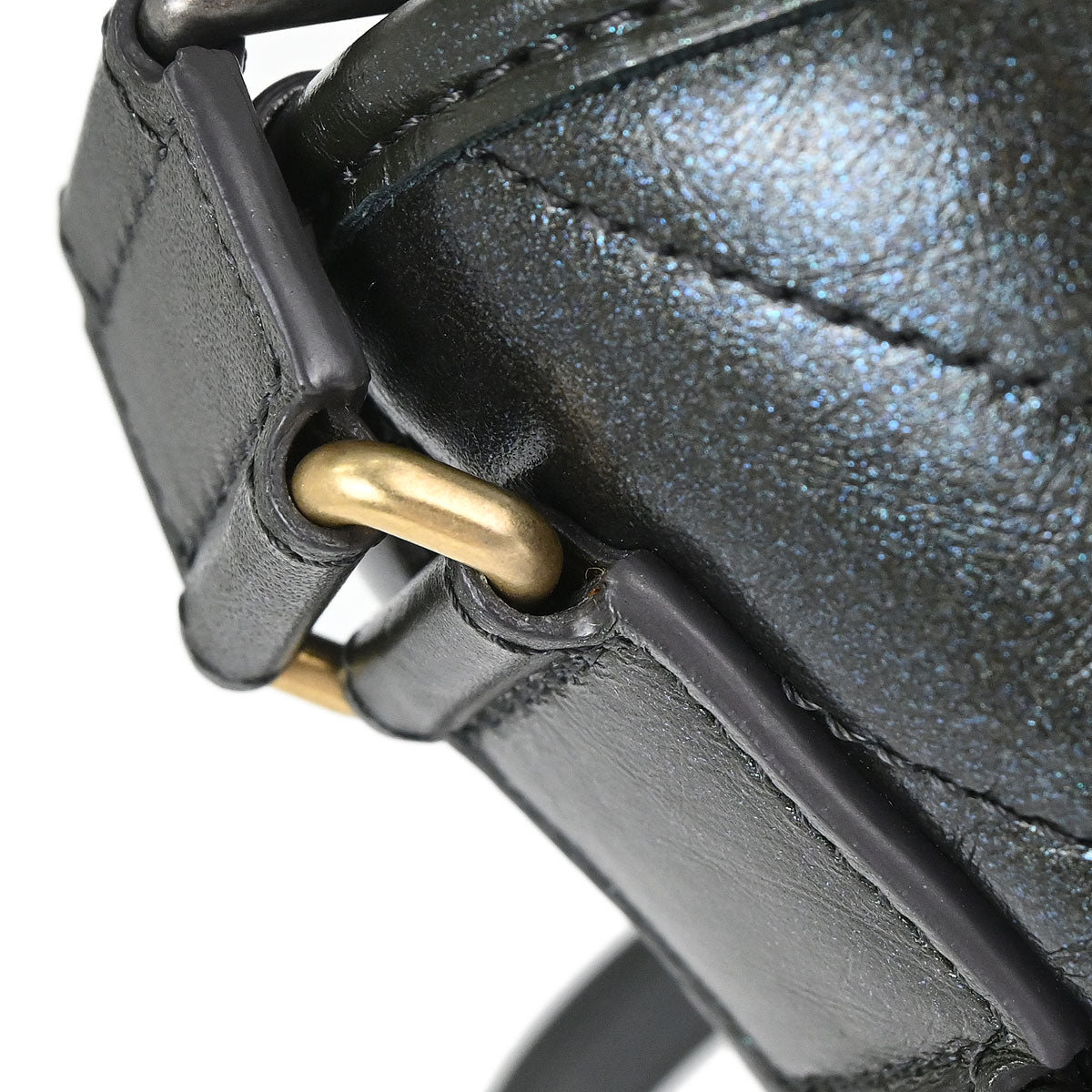 Chanel Khaki Lambskin Calfskin Small Gabrielle Shoulder Bag