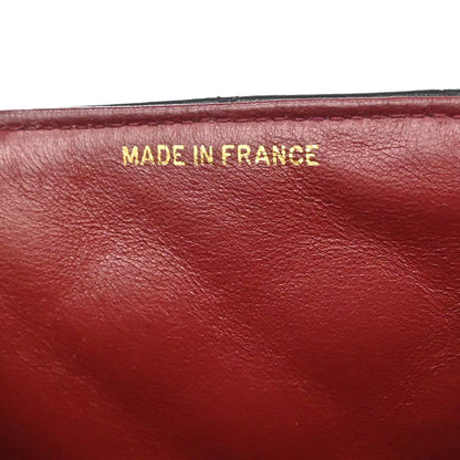 Chanel 1996-1997 Black Lambskin Single Flap Shoulder Bag