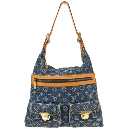 Louis Vuitton Monogram Denim Baggy GM 2way Shoulder Bag M95048