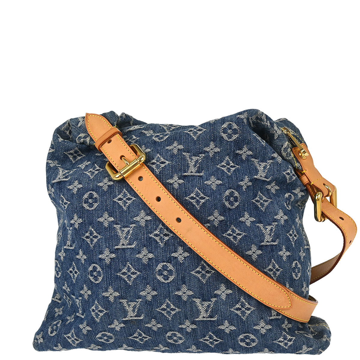 Louis Vuitton Monogram Denim Baggy GM 2way Shoulder Bag M95048