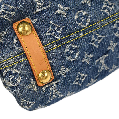 Louis Vuitton Monogram Denim Baggy GM 2way Shoulder Bag M95048