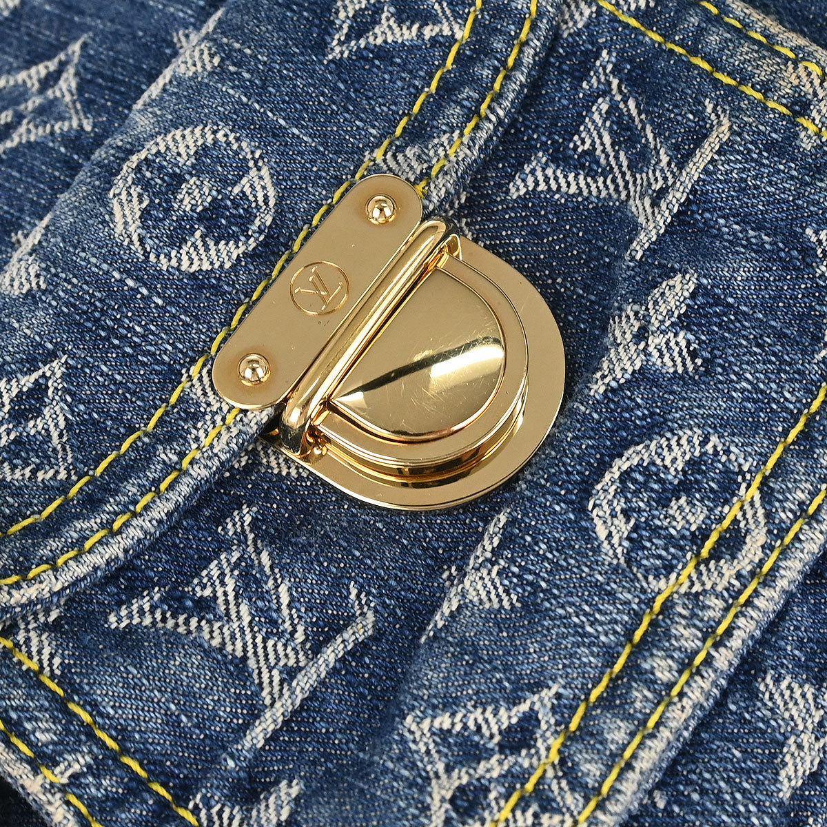 Louis Vuitton Monogram Denim Baggy GM 2way Shoulder Bag M95048
