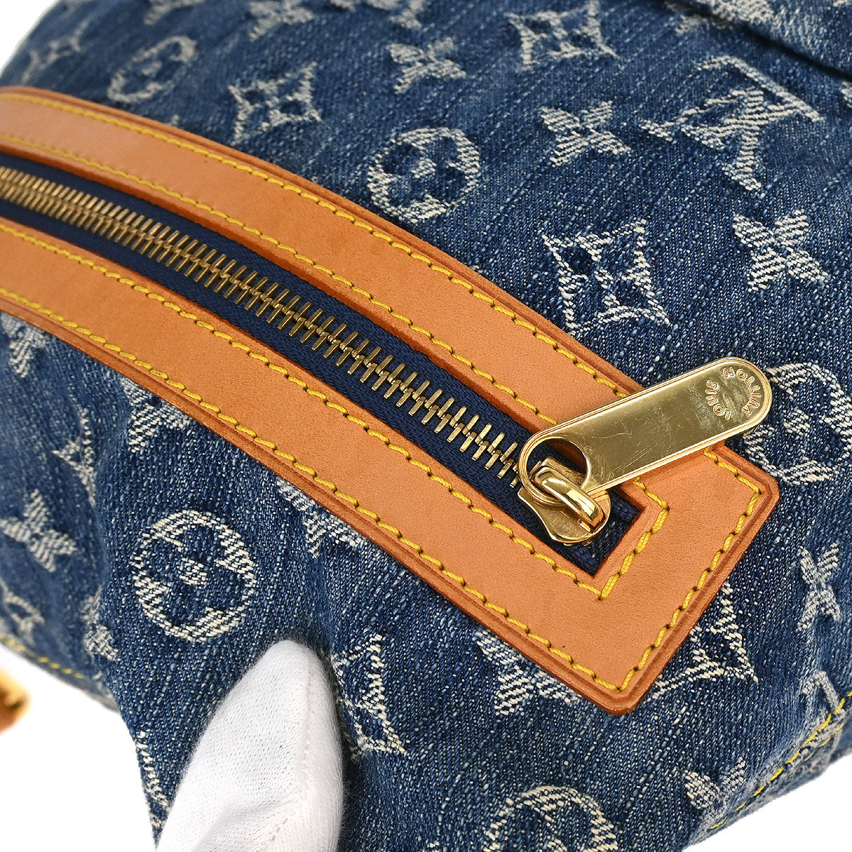 Louis Vuitton Monogram Denim Baggy GM 2way Shoulder Bag M95048