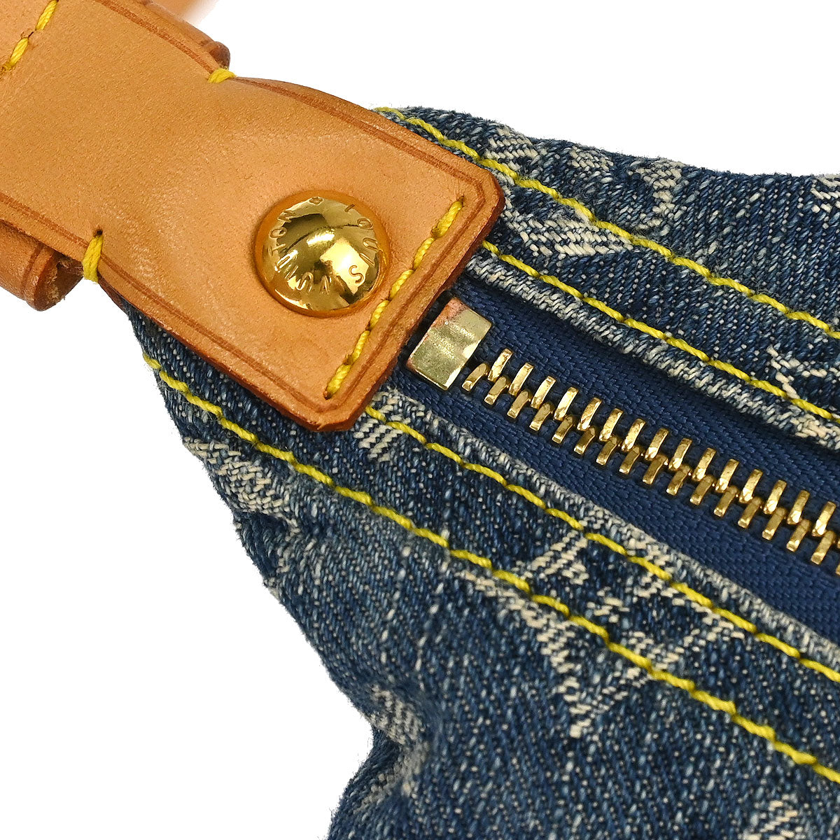 Louis Vuitton Monogram Denim Baggy GM 2way Shoulder Bag M95048