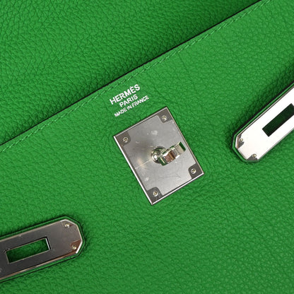 Hermes Bambou Togo Kelly 32 Retourne 2way Shoulder Handbag