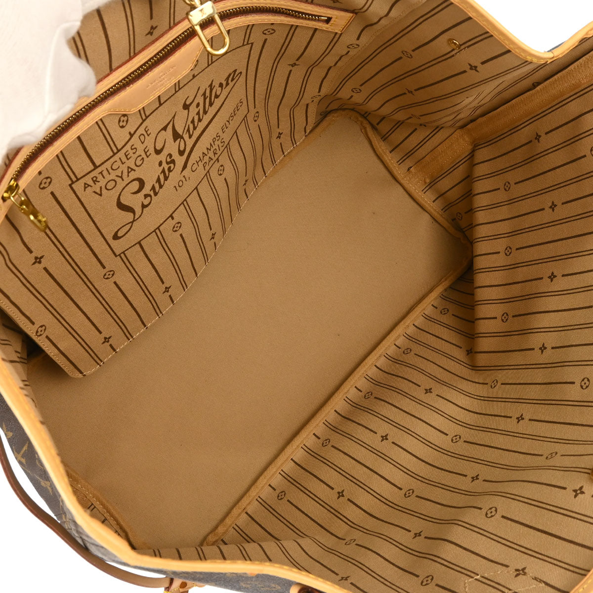 Louis Vuitton Monogram Neverfull GM Tote Bag M40157