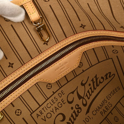 Louis Vuitton Monogram Neverfull GM Tote Bag M40157