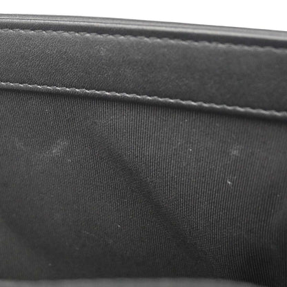 Boy Chanel 2019 Black Lambskin Chevron Medium Double Chain Shoulder Bag