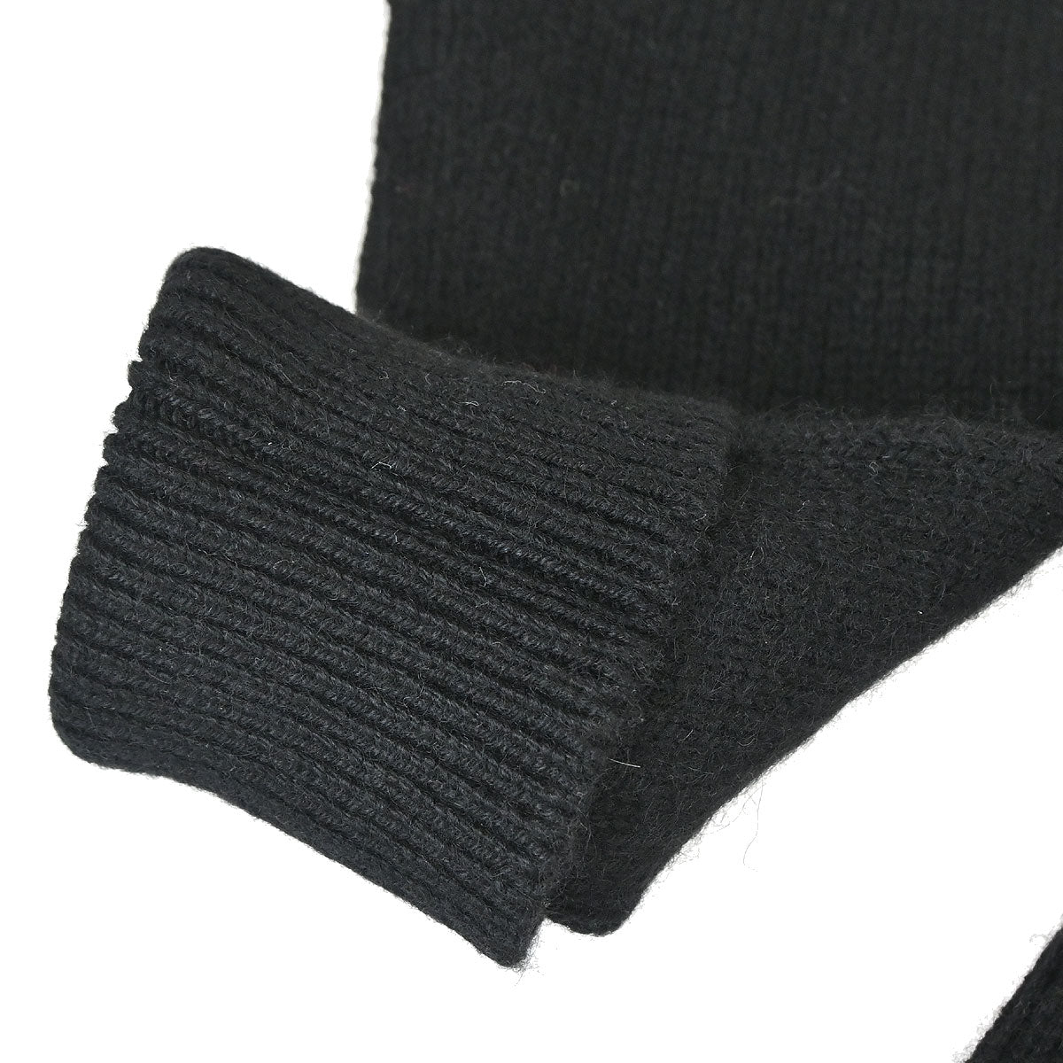 Chanel 1996 Turtleneck Sweater Knit Top Black #44